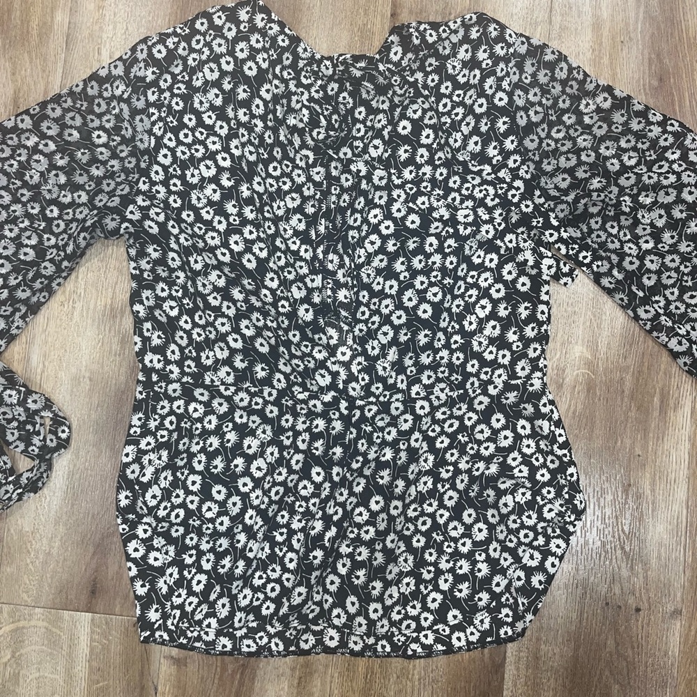 Topshop Open Back Blouse - Picture 5 of 5